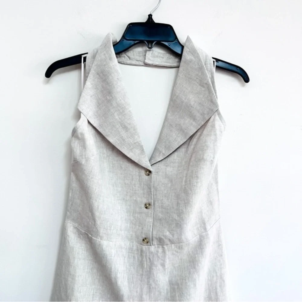 💋Anthropologie Reformation linen jumpsuit